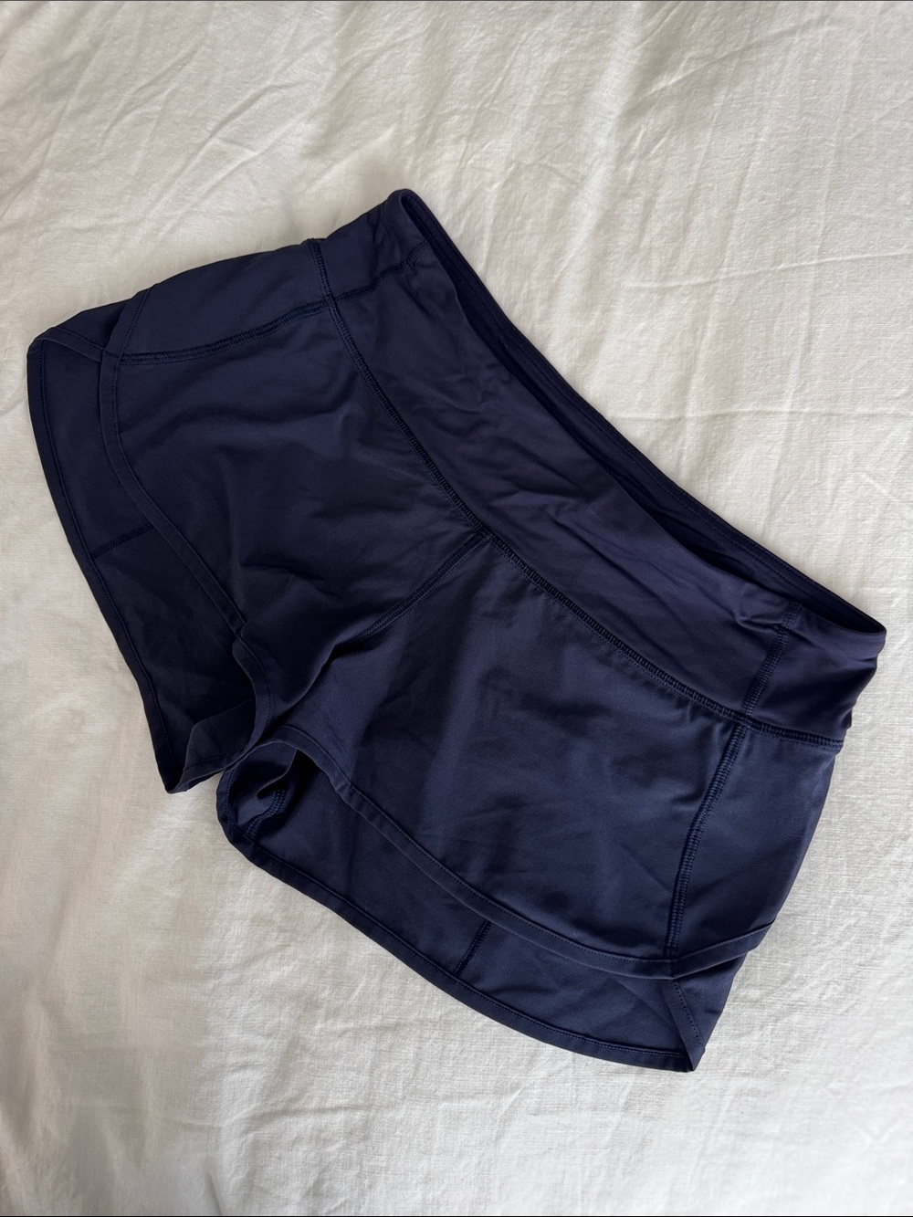 lululemon athletica Women's Navy Running Shorts
